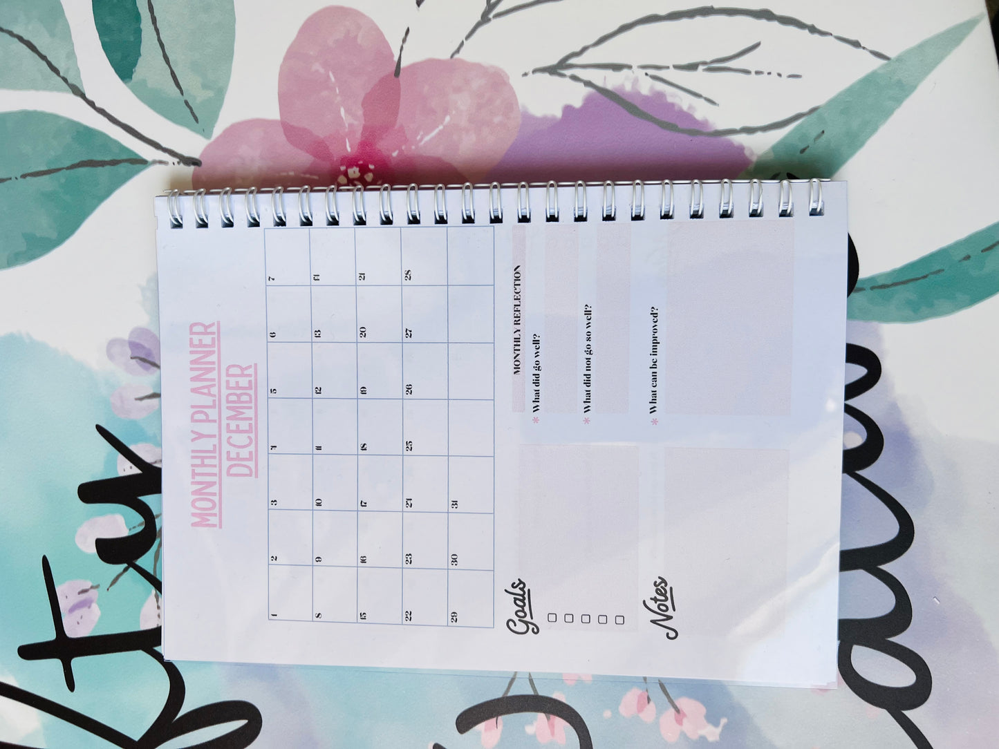 Dance planner - book of lists - Anxiety Aids - gift - Autism help - SEMH - Organiser - Diary - Notebook