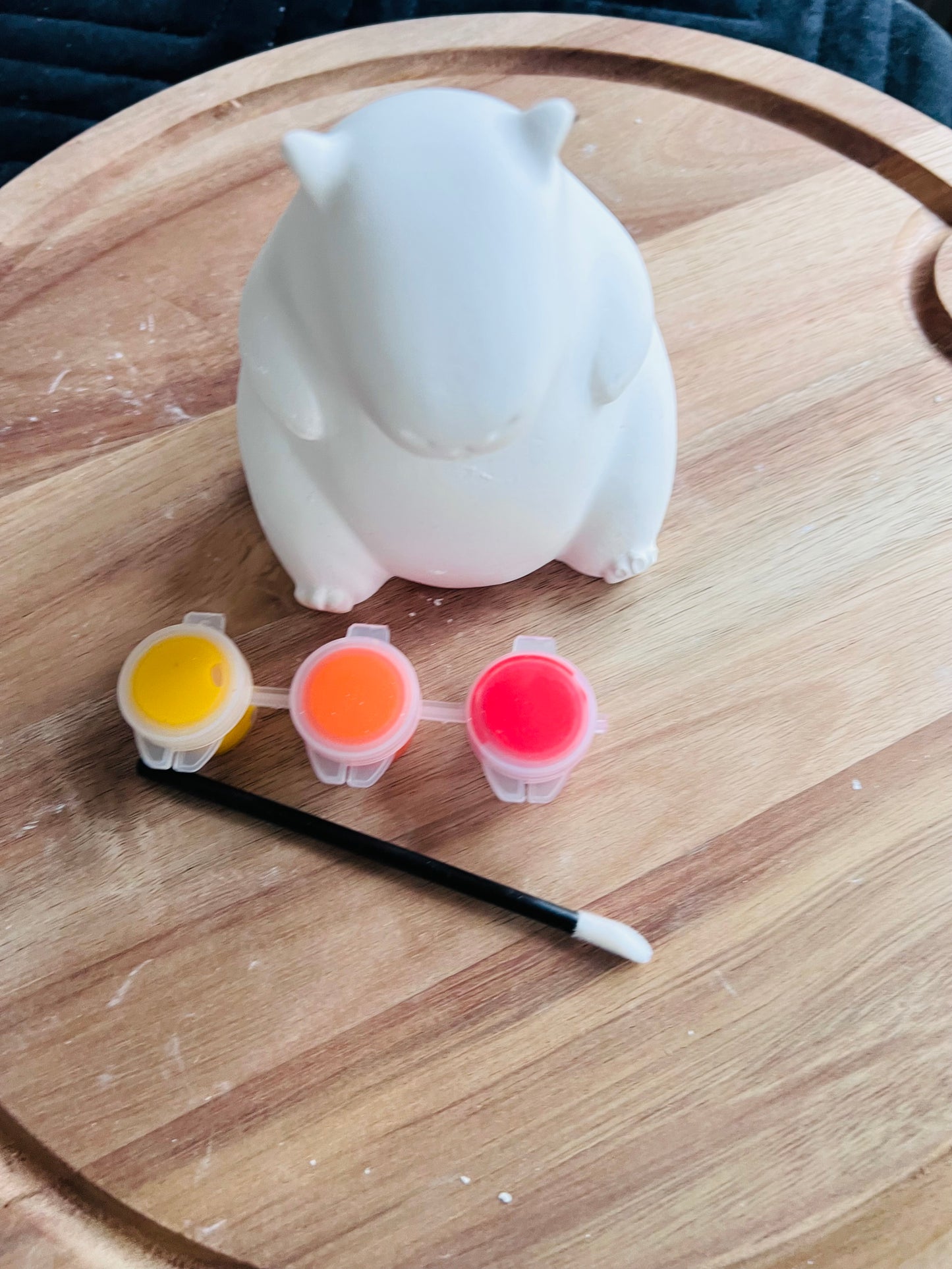 Paint your own Freestanding 3D plaster of Paris Capybara- Room decoration - Painting Set - Groot Decoration - Paintable - Gifts