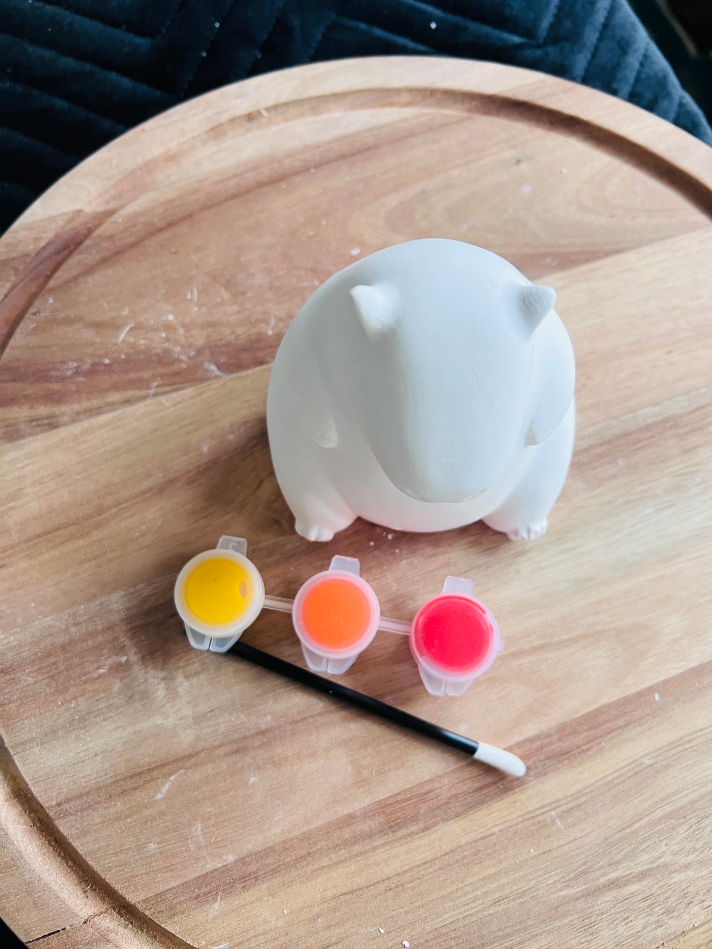 Paint your own Freestanding 3D plaster of Paris Capybara- Room decoration - Painting Set - Groot Decoration - Paintable - Gifts