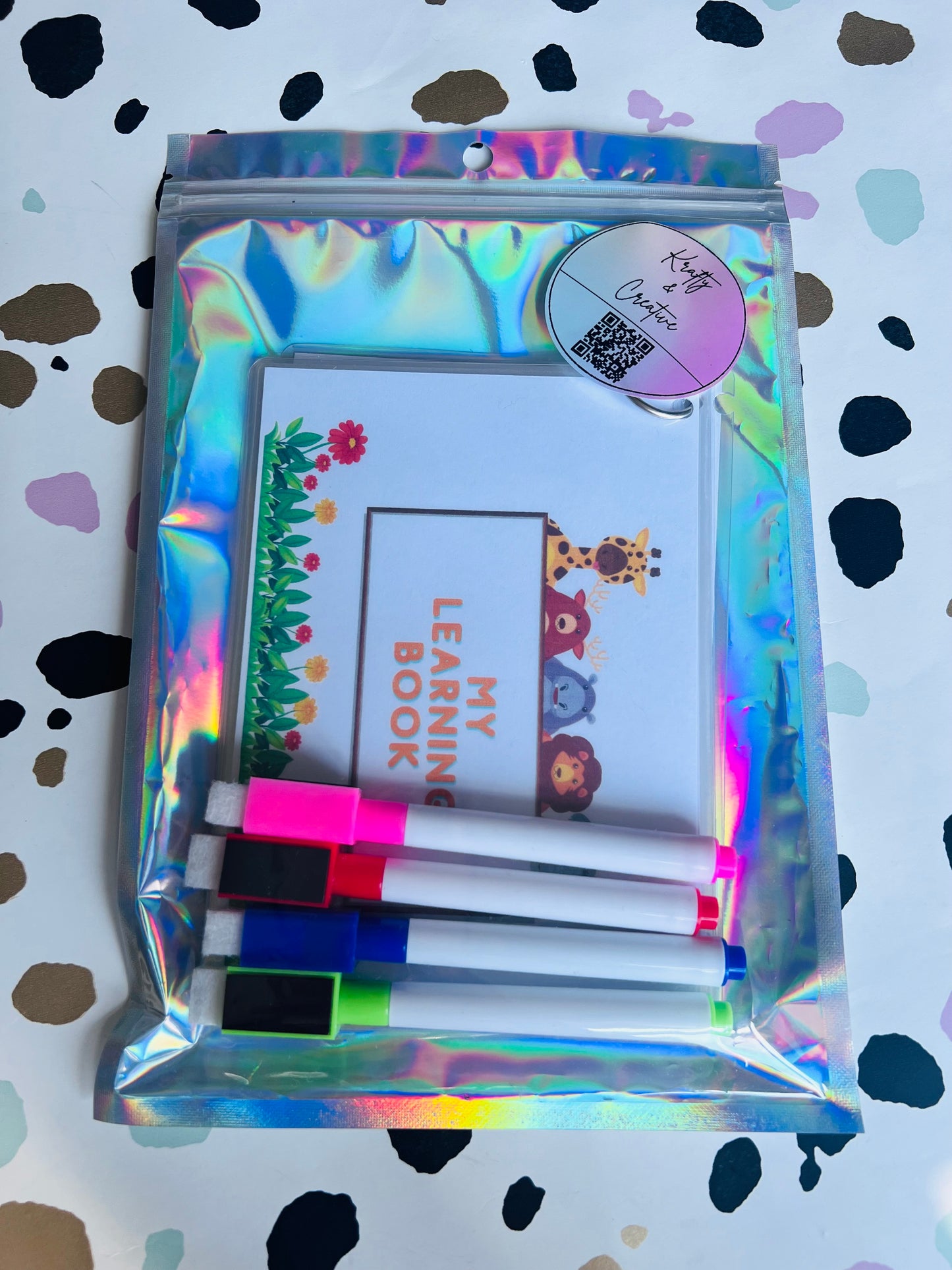 My learning book Colouring Activity Wipe Clean Book - Crafts On The Go - Pocket Money Crafts - Children’s Learning - Children’s Colouring Books - Home Education