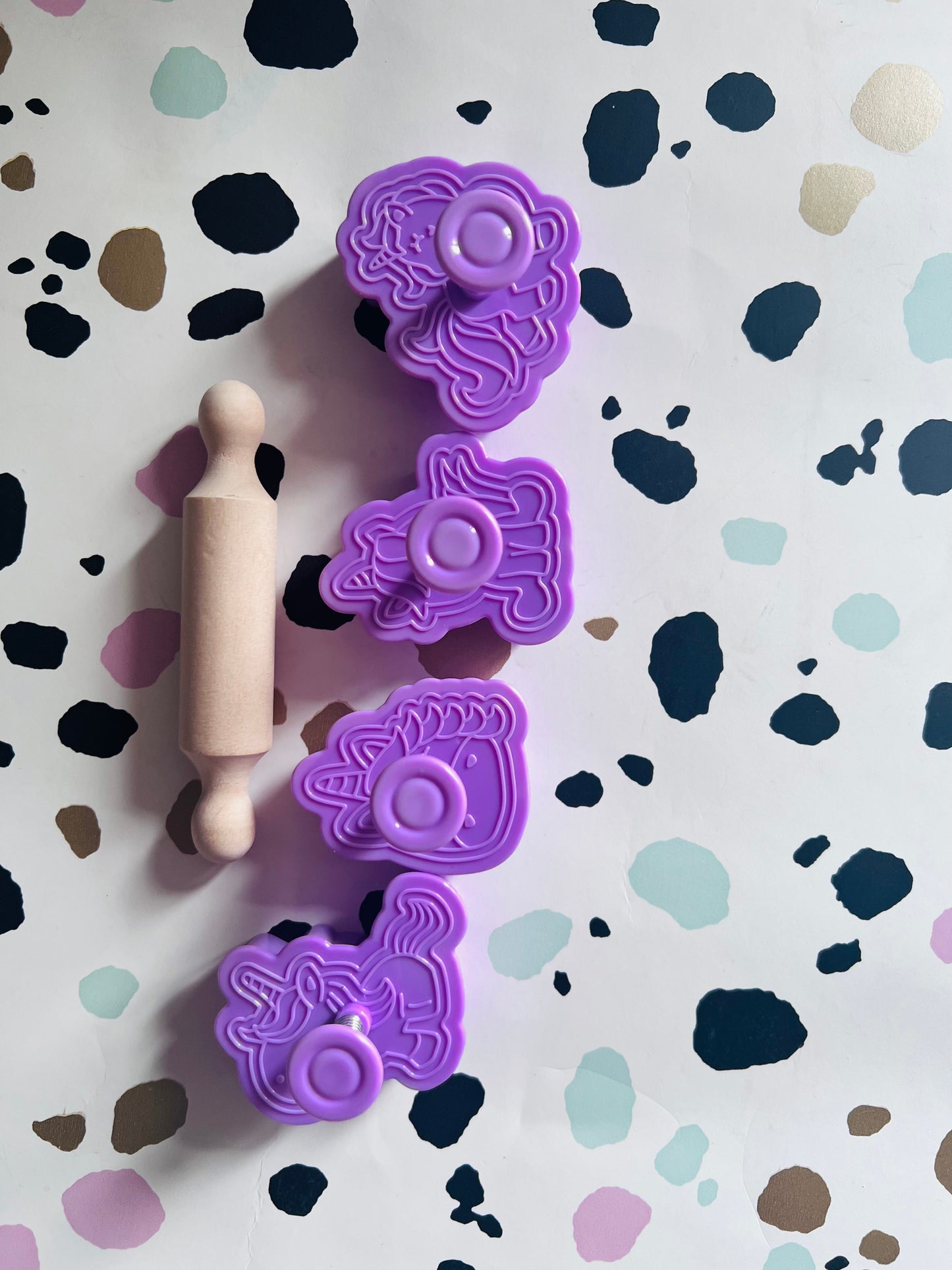 Unicorn modelling dough Shapes and cutters - Sensory Play - Semh - SEN - Home Education- Dough Fun - Eco Friendly children’s gifts - Gift ideas for children - Party Favours - children’s Crafts