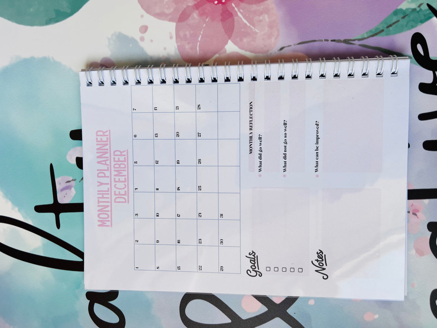 Gymnastics planner - book of lists - Anxiety Aids - gift - Autism help - SEMH - Organiser - Diary - Notebook