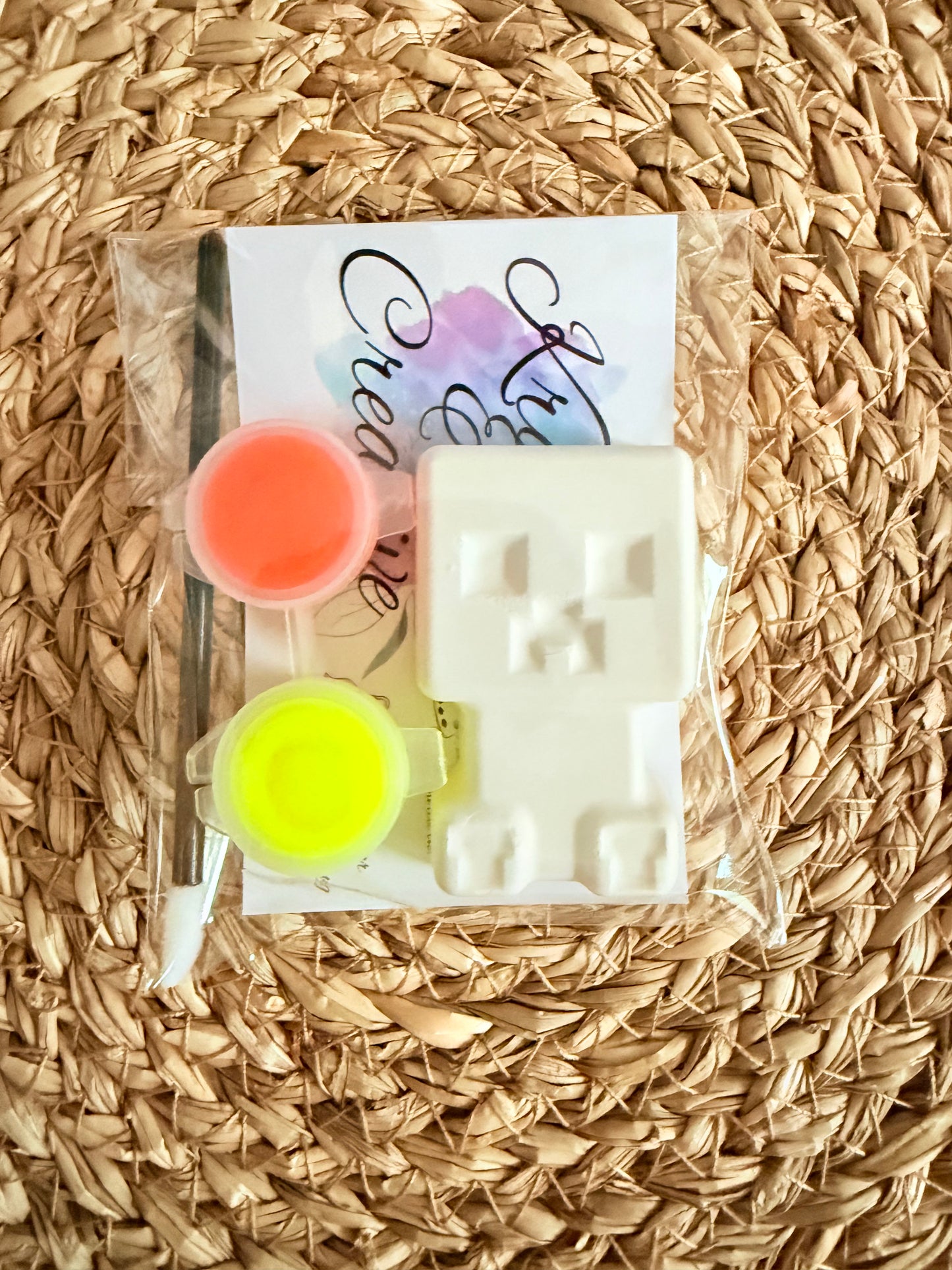 Mine paint your own plaster of paris craft - Activity set - Room decoration - Childrens Gifts - Gifts - Paintable - Painting - art