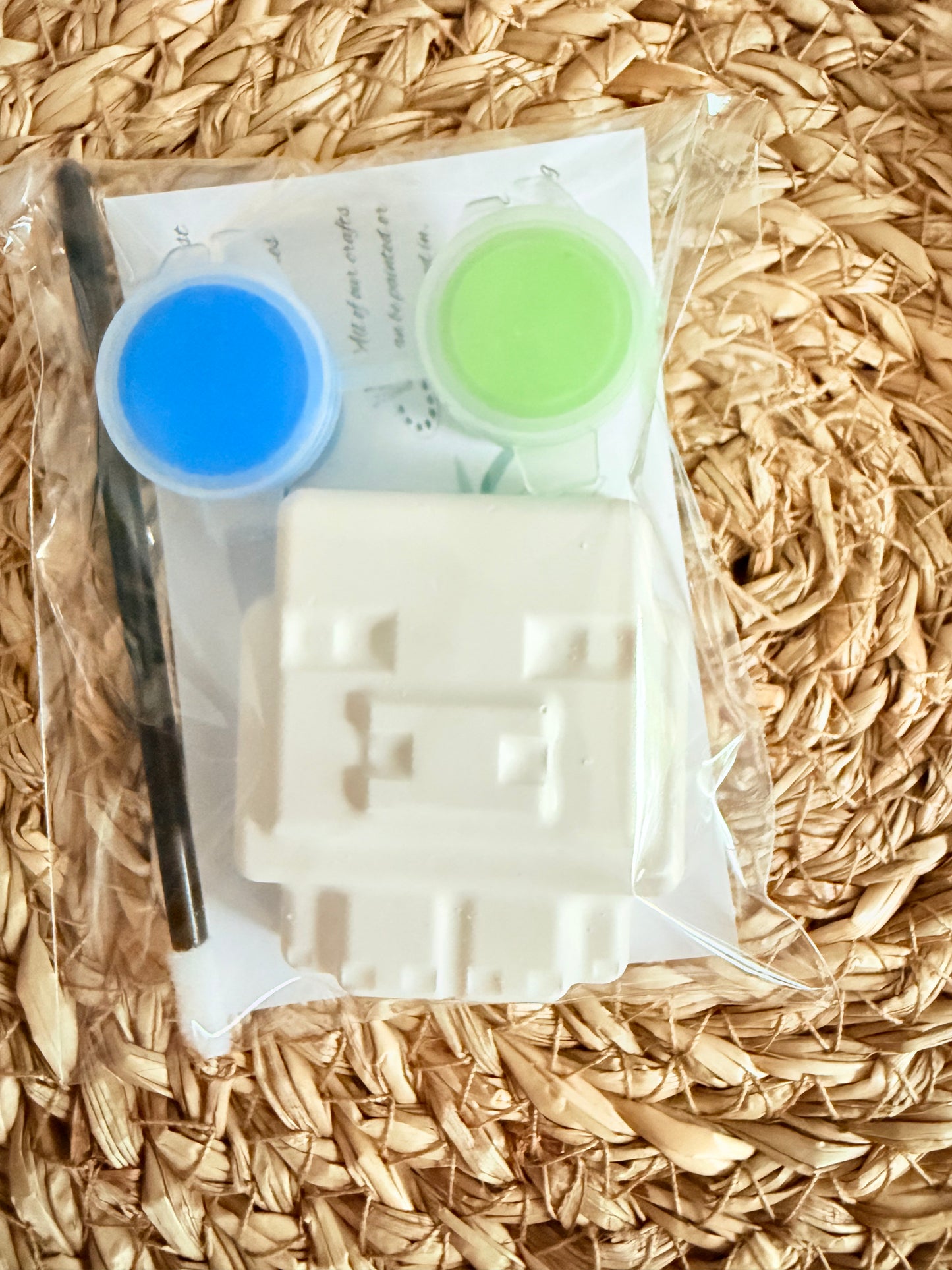 Mine paint your own plaster of paris craft - Activity set - Room decoration - Childrens Gifts - Gifts - Paintable - Painting - art