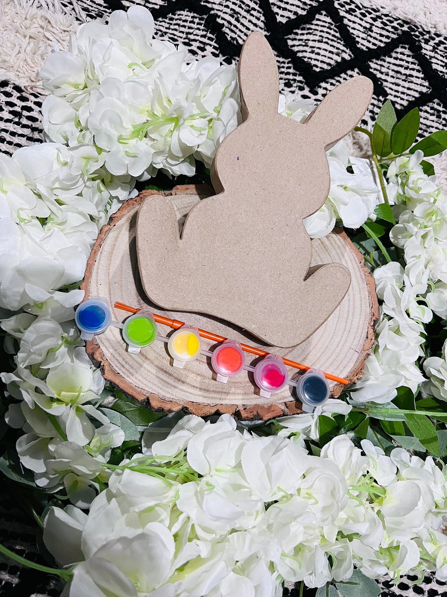 Paint your own 3D Easter bunny - Activity set - Room decoration - Childrens Gifts - Gifts - Paintable - Painting - Easter bunny - egg hunt