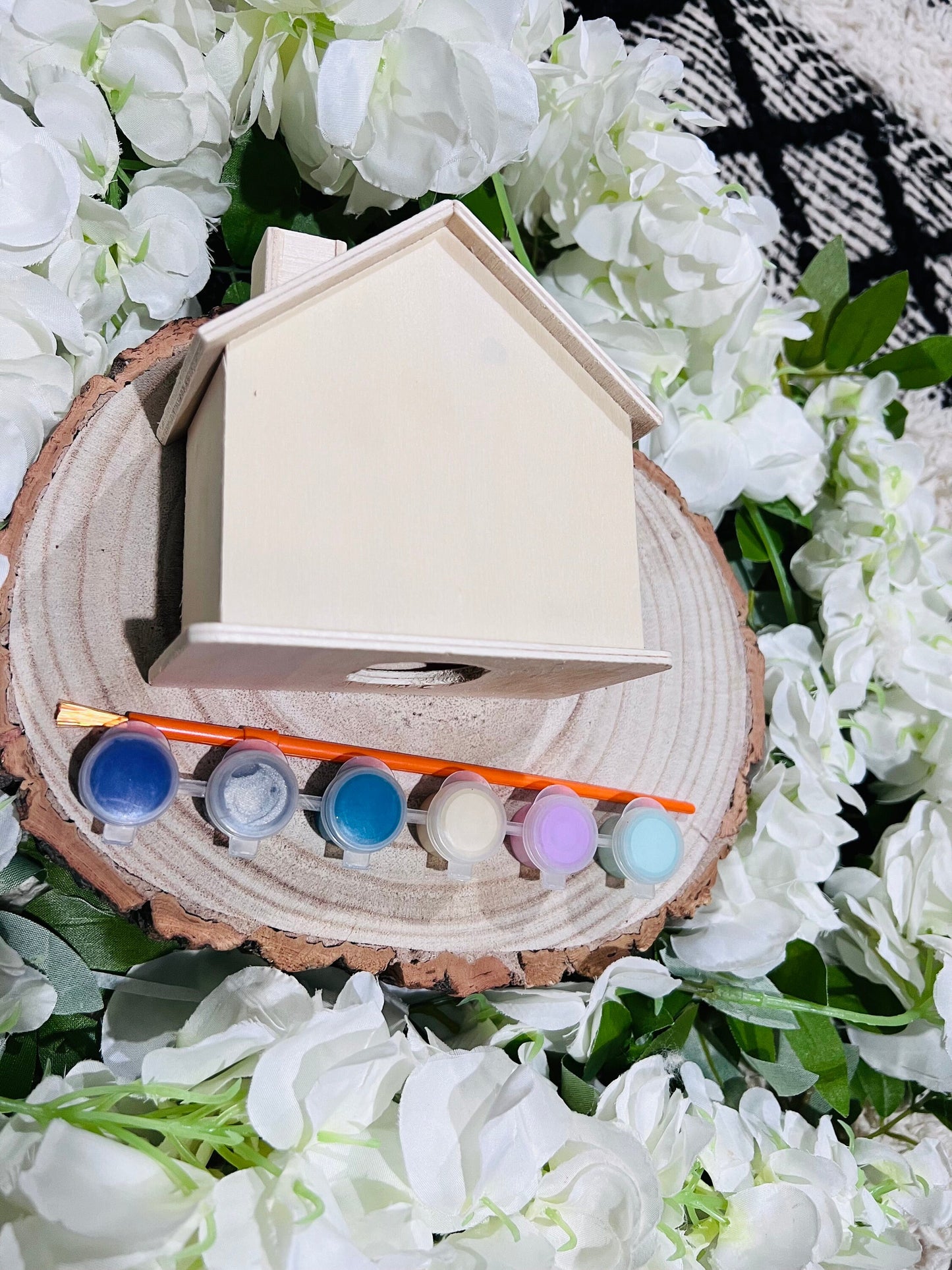 Paint your own Money box house - Activity set - Room decoration - Childrens Gifts - Gift - Paintable - Painting - wooden crafts - Craft Kit