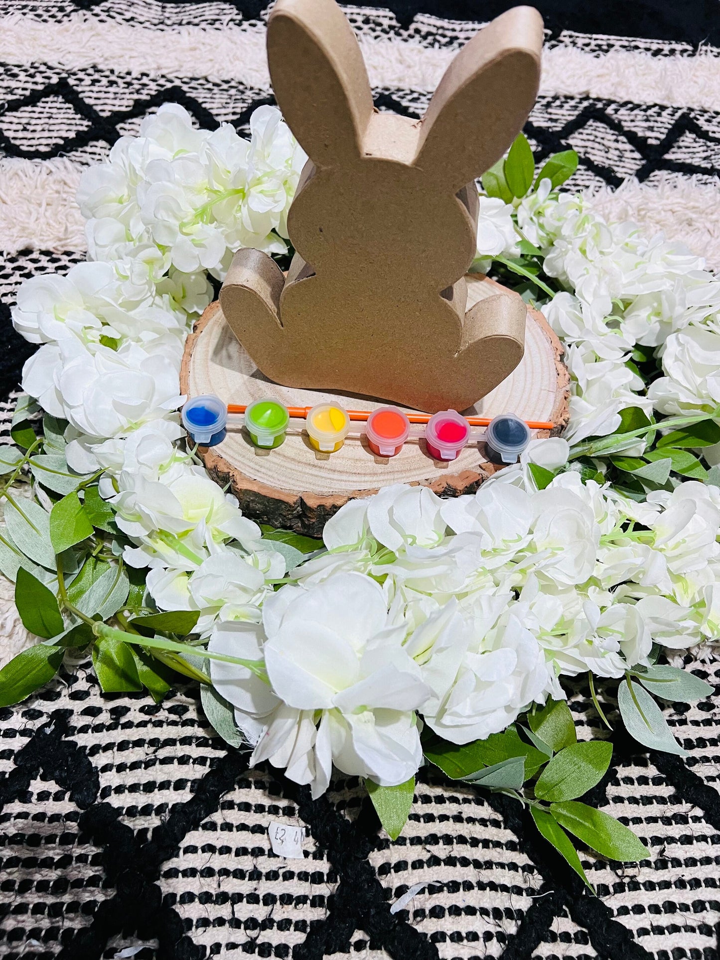 Paint your own 3D Easter bunny - Activity set - Room decoration - Childrens Gifts - Gifts - Paintable - Painting - Easter bunny - egg hunt