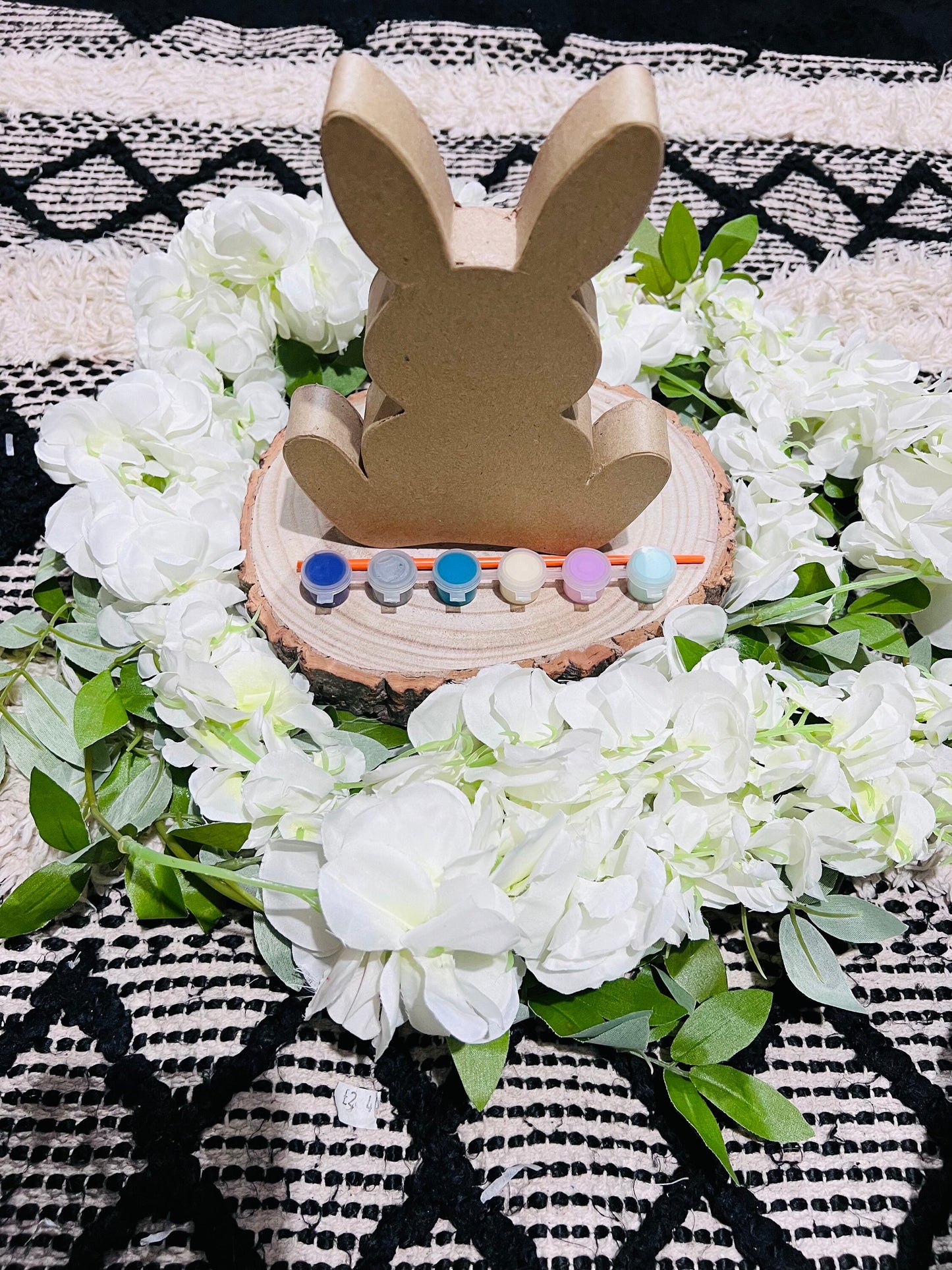 Paint your own 3D Easter bunny - Activity set - Room decoration - Childrens Gifts - Gifts - Paintable - Painting - Easter bunny - egg hunt