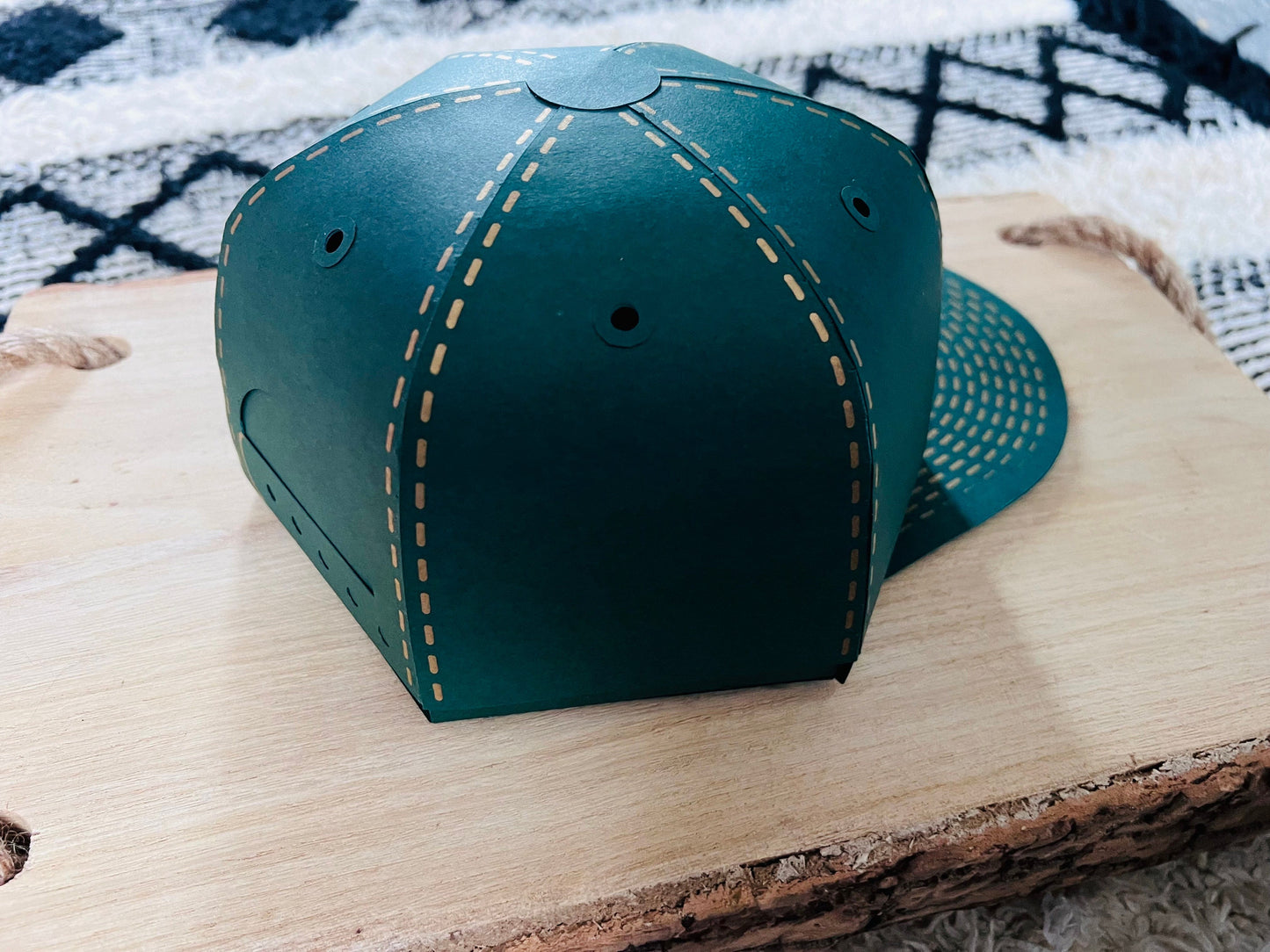 Chocolate filled Hat gift box - Display hat box - Chocolate Gift - Gift Box - Baseball cap - Hat - Gift - Presents for them - Unique Gifts