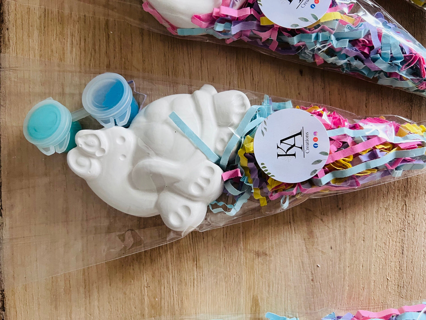 Paint your own Animals party favour gifts - Activity set - Room decoration - Childrens Gifts - Gifts - Paintable - Painting - Animals