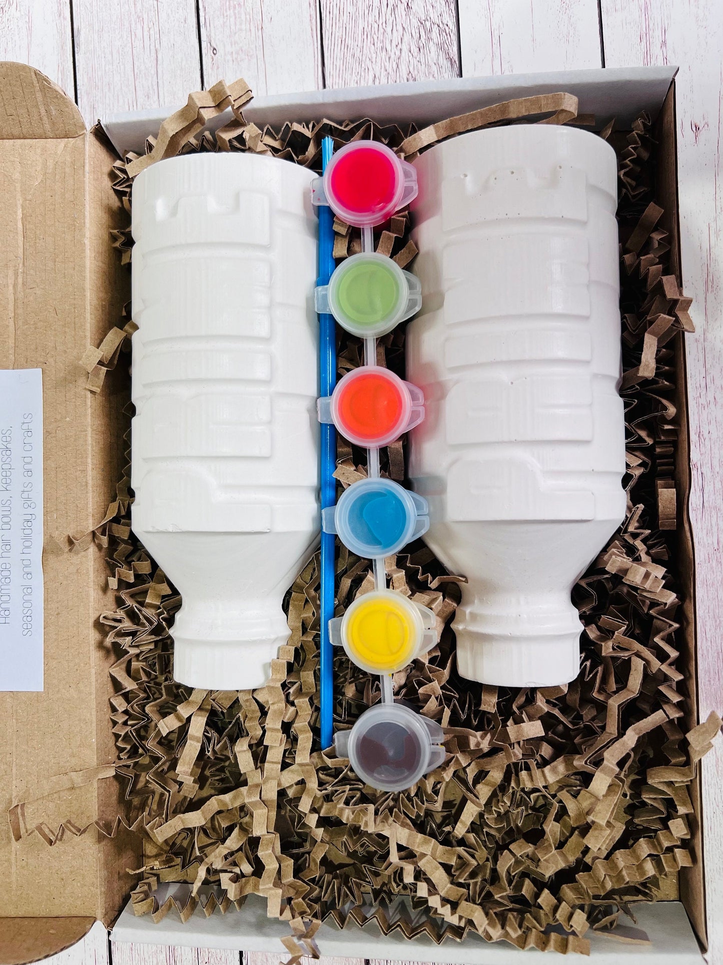Prime bottle moulds - Activity set - Room decoration - Childrens Gifts - Gifts - Paintable - Painting - Prime Painting - Prime Gift - Prime