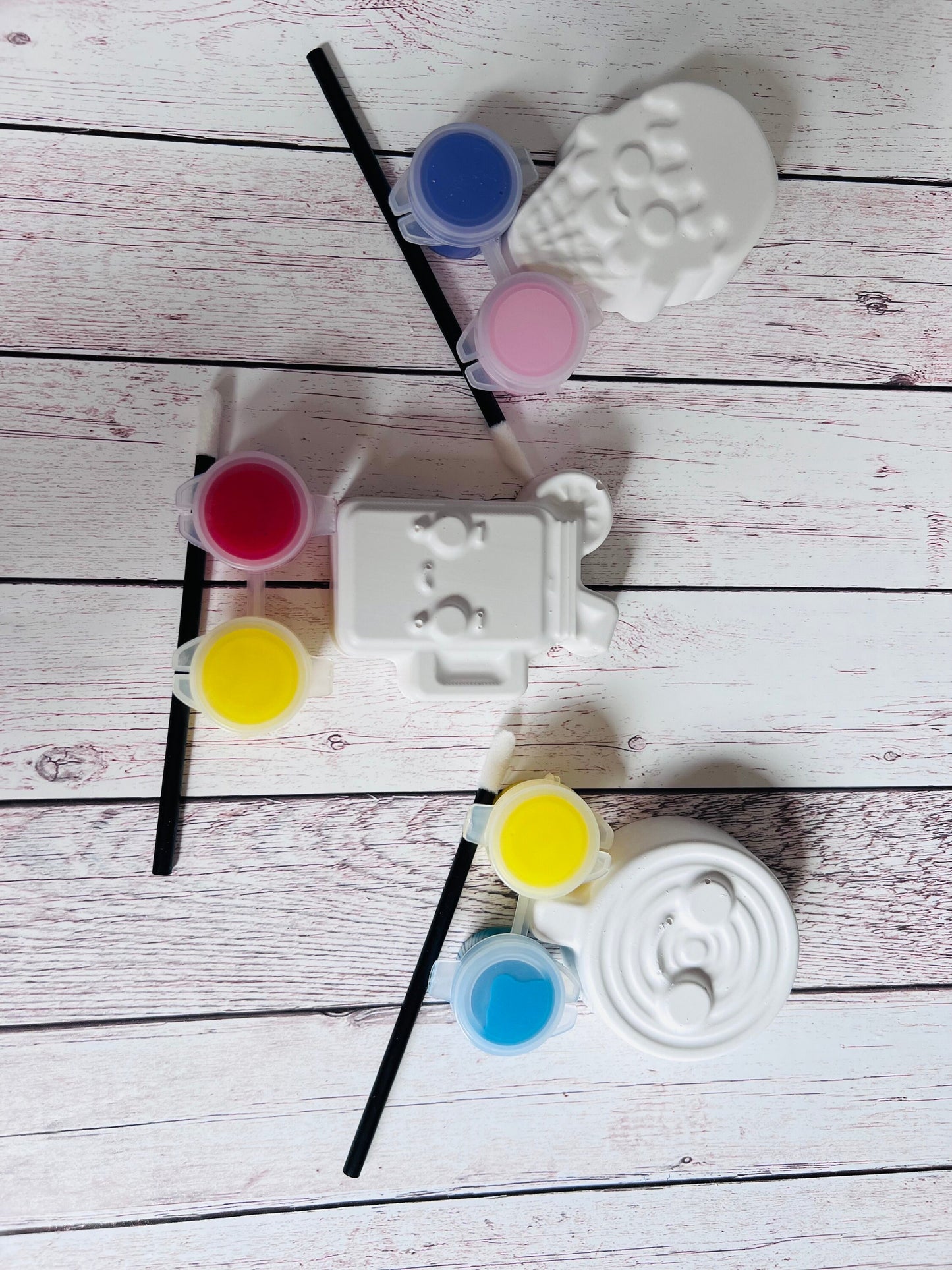 Paint your own plaster of Paris Summer vibes themed craft - Activity set - Childrens Gifts - Gift - Painting - Party favour - decor