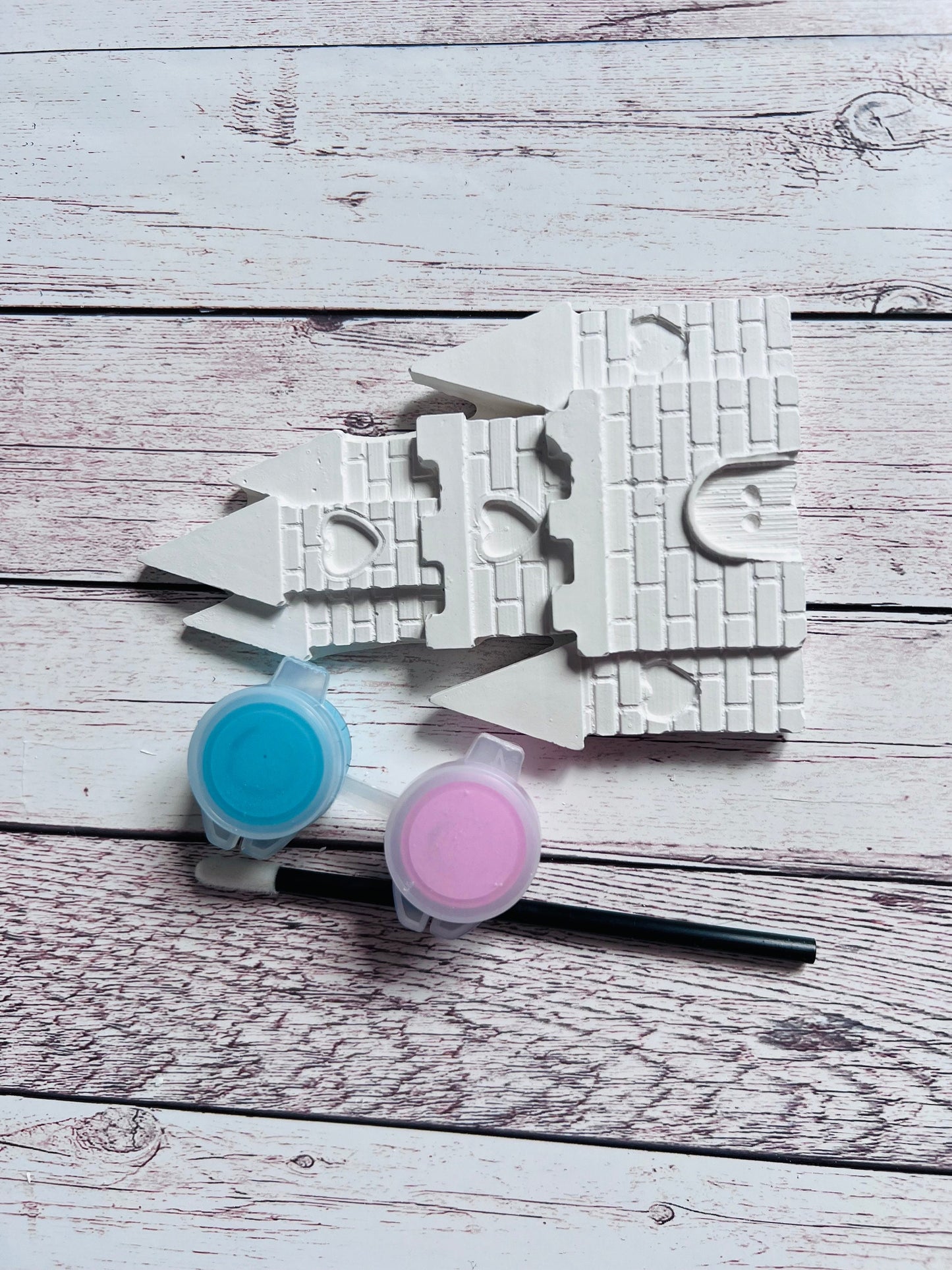 Paint your own Princess Castle - Activity set - Room decoration - Childrens Gift - Gift - Paintable - Painting - Party favour -