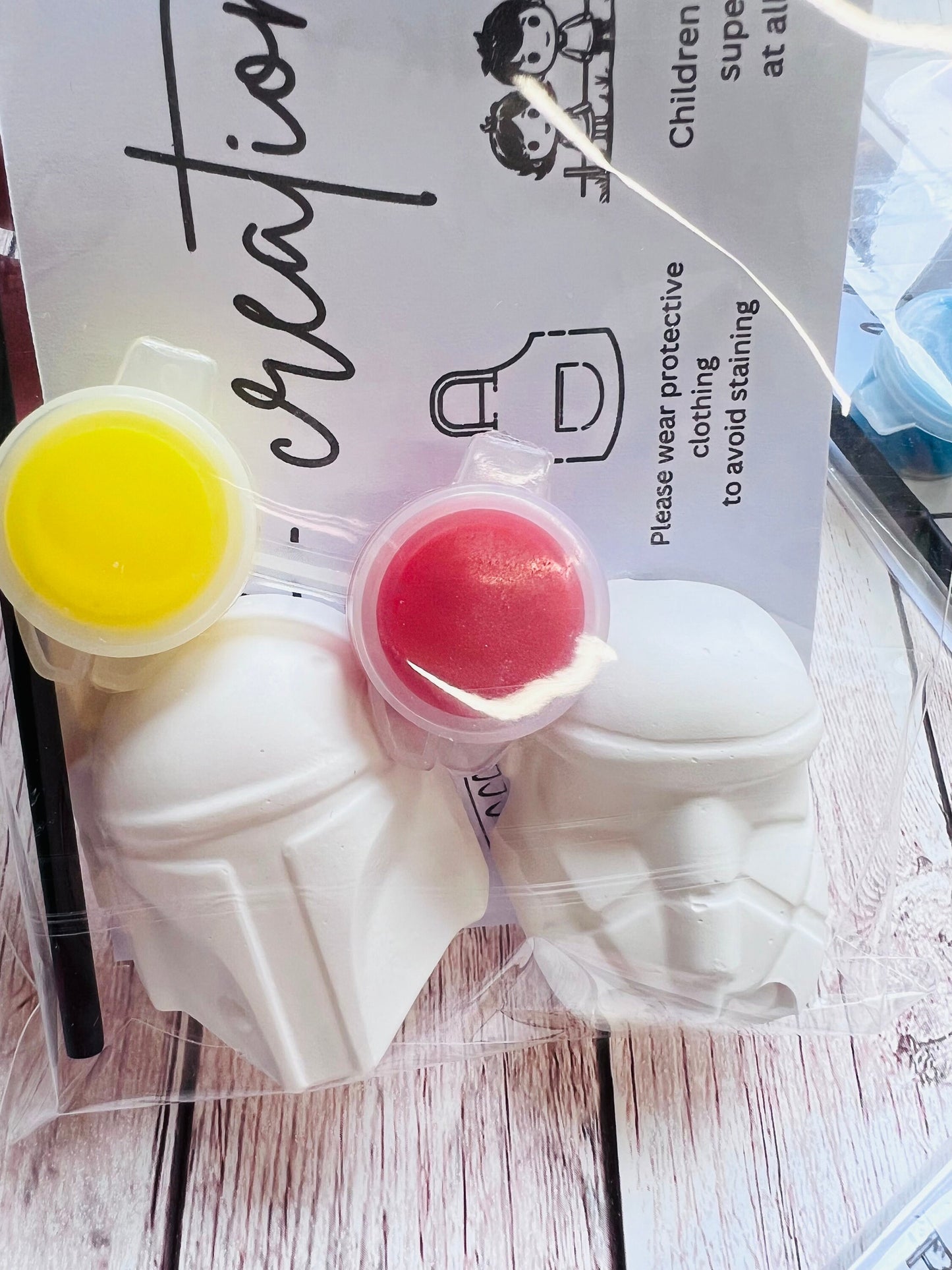 Paint your own plaster of Paris Star Wars - Activity set - Room decoration - Childrens Gifts - Gift - Paintable - Painting - Party favour