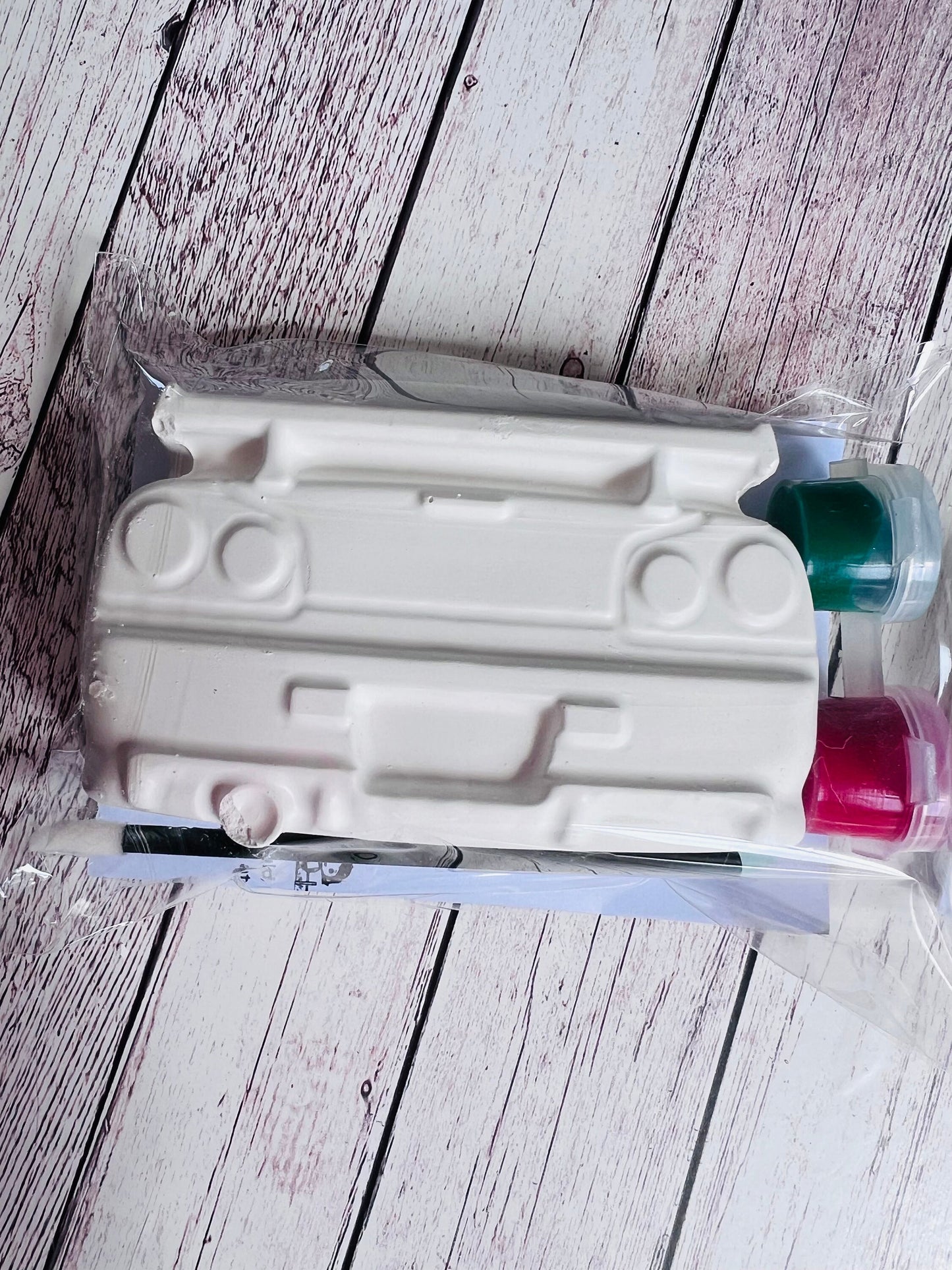 Paint your own plaster of Paris R32 car - Activity set - Childrens Gifts - Gift - Painting - Party favour - decor - birthday present - Cars