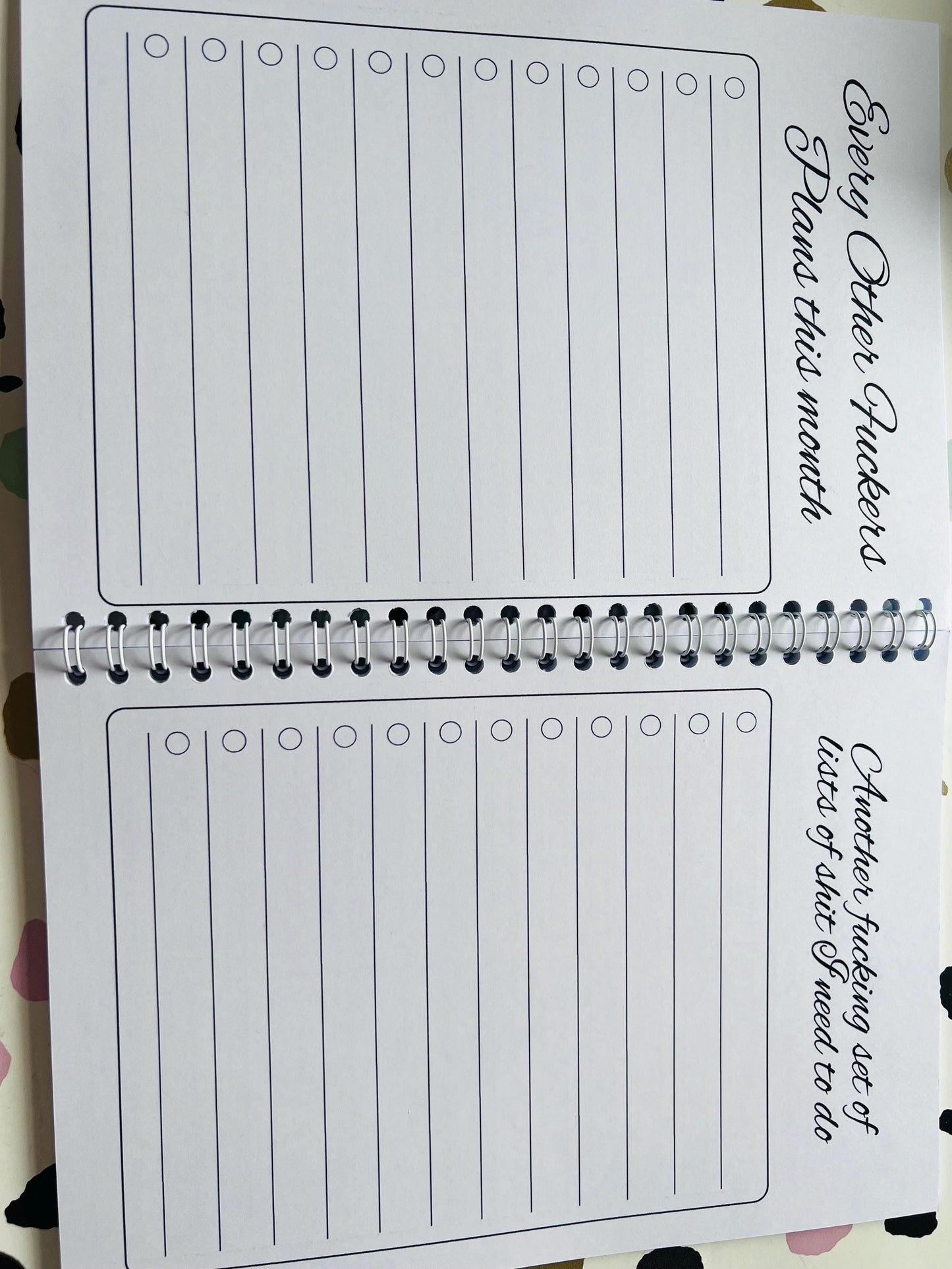 Little Book Of Sh*t I Need To Remember in black - book of lists - Anxiety Aids - gift - Autism - SEMH - Organiser - Diary - Notebook - Swear