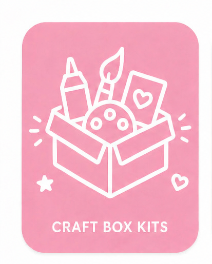 CRAFT BOX KITS PERFECT FOR ALL OCCASIONS. SIMPLY PAINT AND DISPLAY