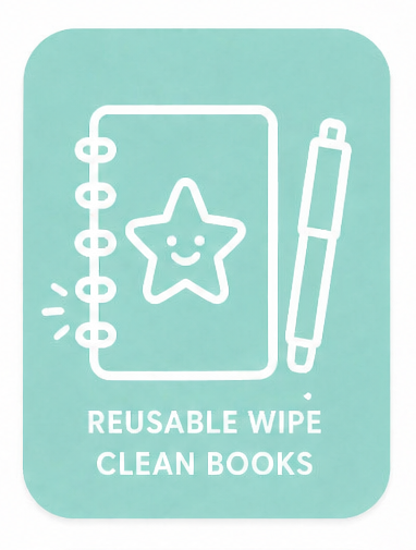 WIPE CLEAN LEARNING / COLORING BOOK SETS