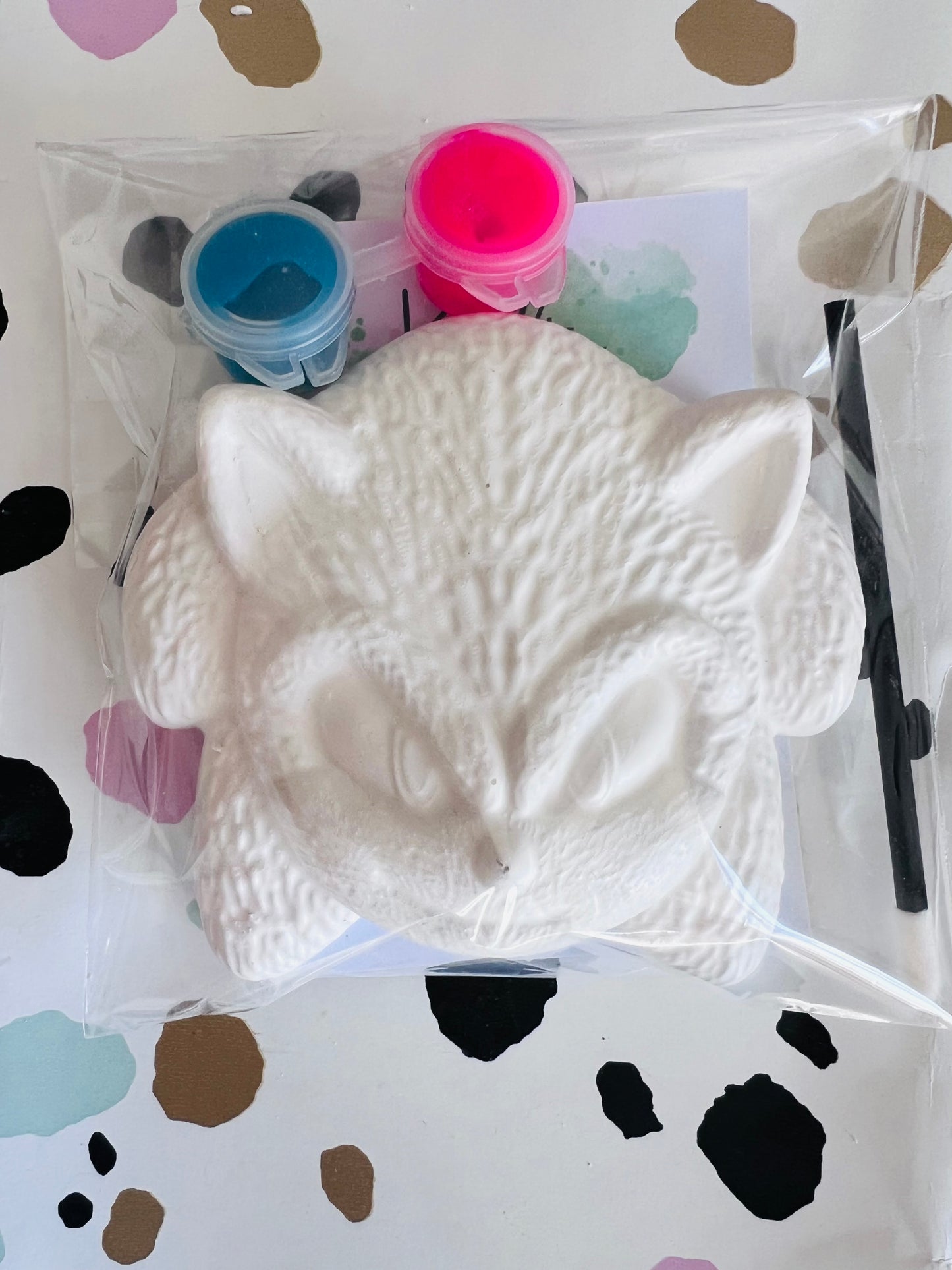 Paint your own large Knuckles from sonic - Activity set - Room decoration - Childrens Gifts - Gifts - Paintable - Painting - Party