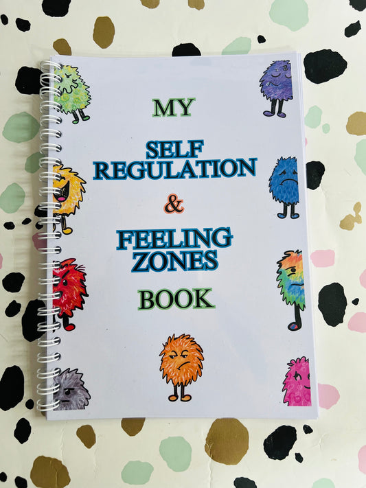 SEN self regulation and feeling zones for children - anxiety book - children’s gift - starting school gift - Autism help - SEMH - SEN