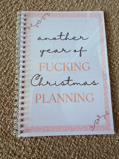 Sweary Christmas planner