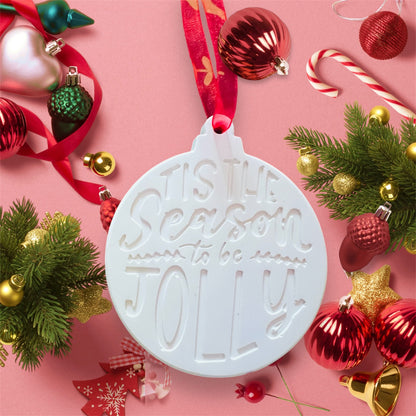 Paint your own Christmas bauble decoration - Christmas Eve box - Christmas craft kit - Christmas activities- Christmas craft ideas - children’s Christmas gifts - children’s Christmas stocking ideas - ‘Season to be jolly’