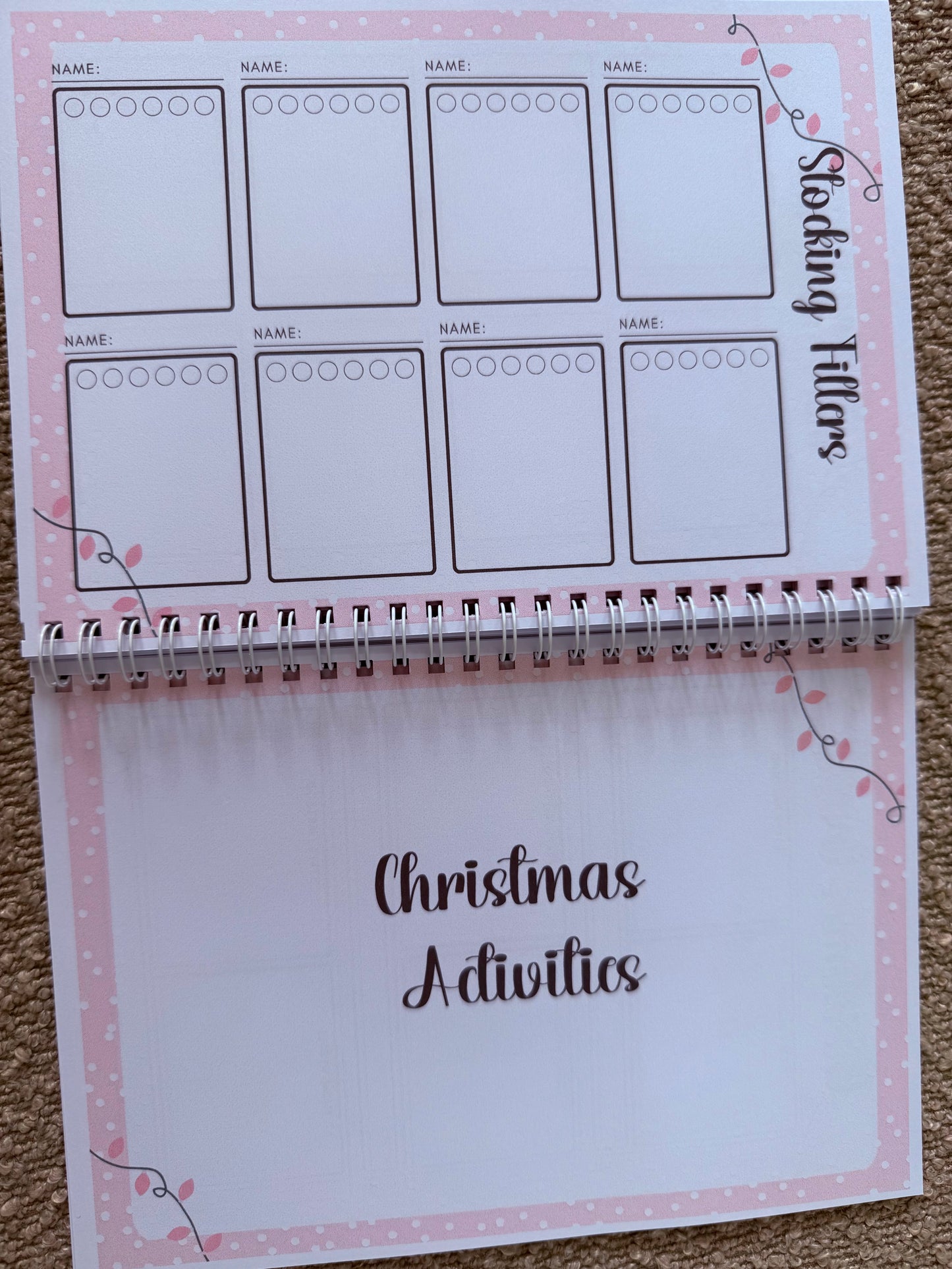 Sweary Christmas planner