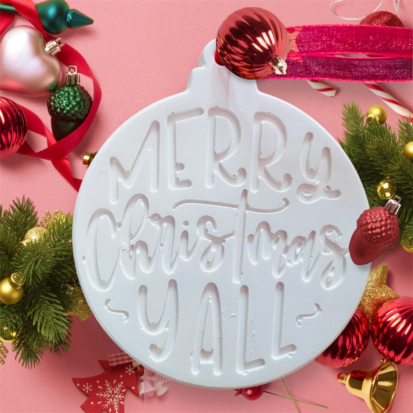 Paint your own Christmas bauble decoration - Christmas Eve box - Christmas craft kit - Christmas activities- Christmas craft ideas - children’s Christmas gifts - children’s Christmas stocking ideas - ‘Merry Christmas yall’