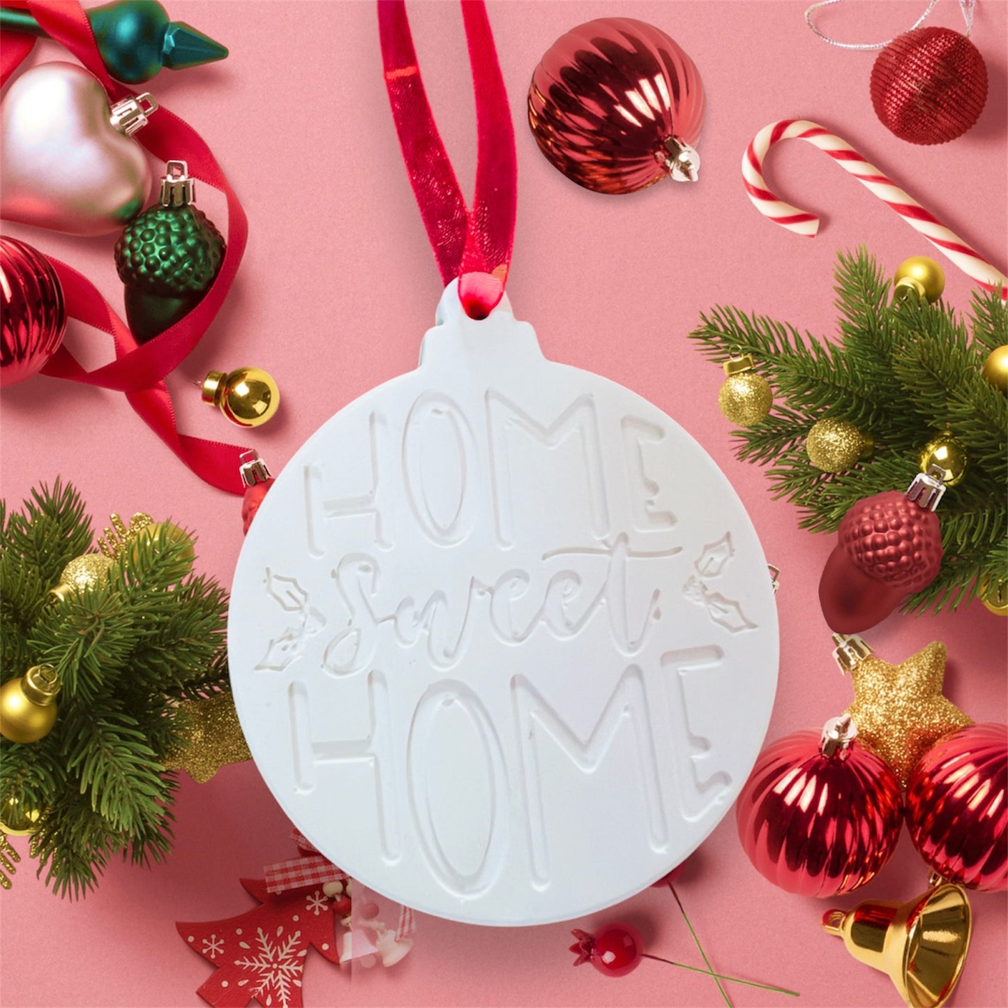 Paint your own Christmas bauble decoration - Christmas Eve box - Christmas craft kit - Christmas activities- Christmas craft ideas - children’s Christmas gifts - children’s Christmas stocking ideas - ‘Home sweet home’