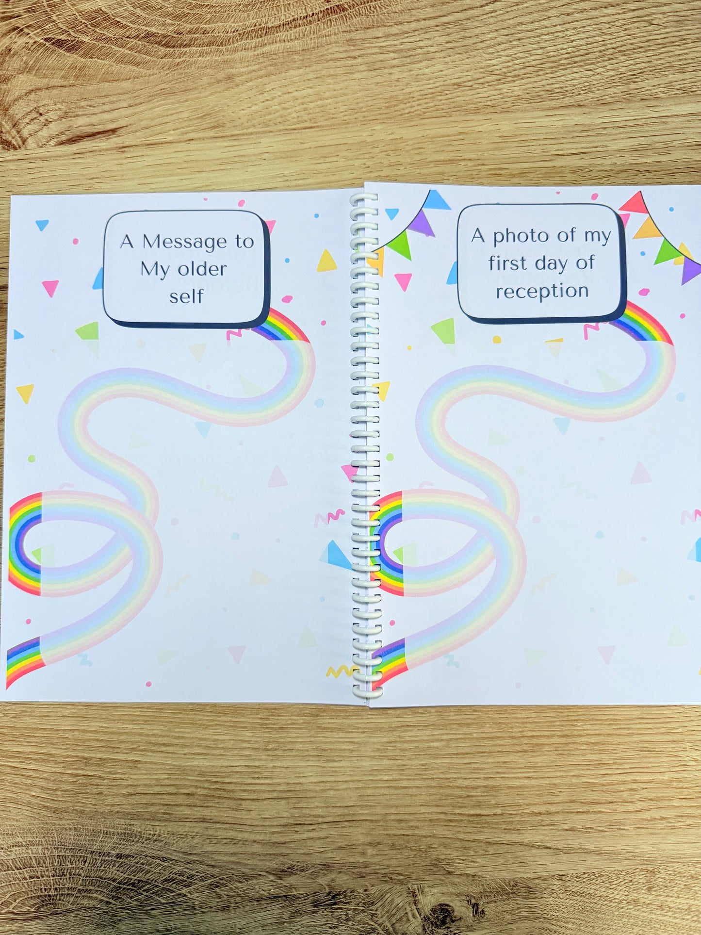 ✨ Capture Special School Moments – A4 Keepsake Journal ✨ with special double pocket hug
