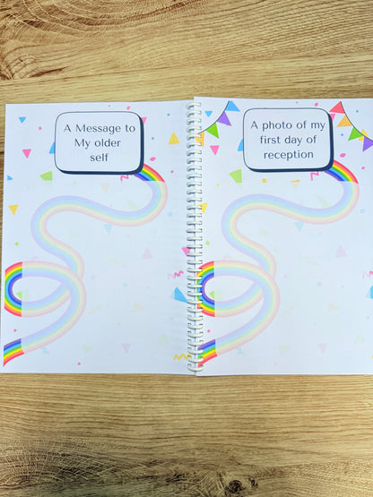 ✨ Capture Special School Moments – A4 Keepsake Journal ✨ with special double pocket hug