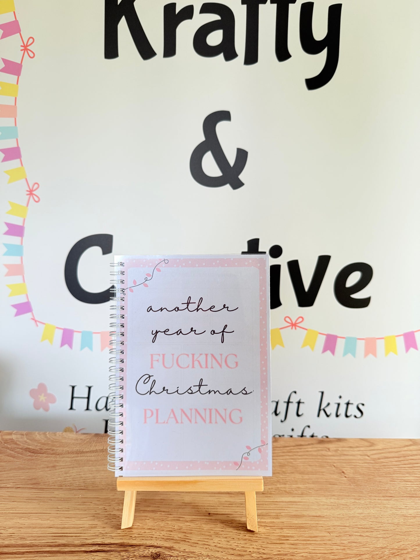 Sweary Christmas planner