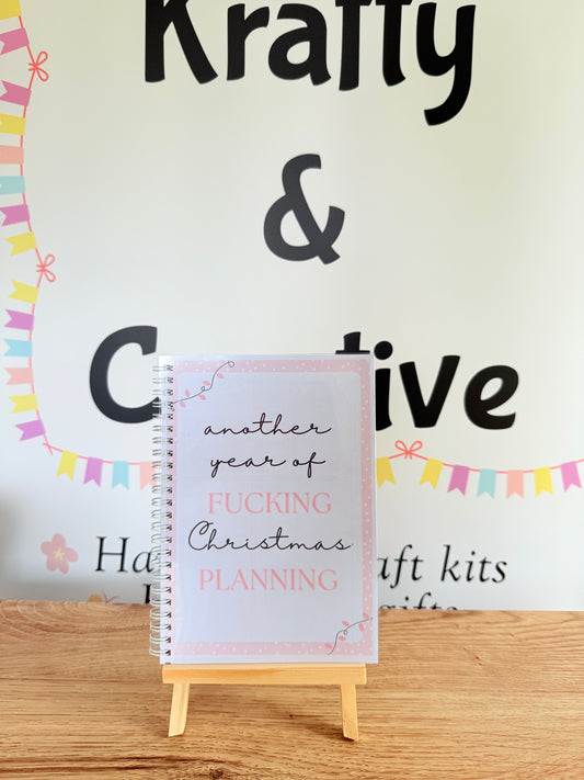 Sweary Christmas planner