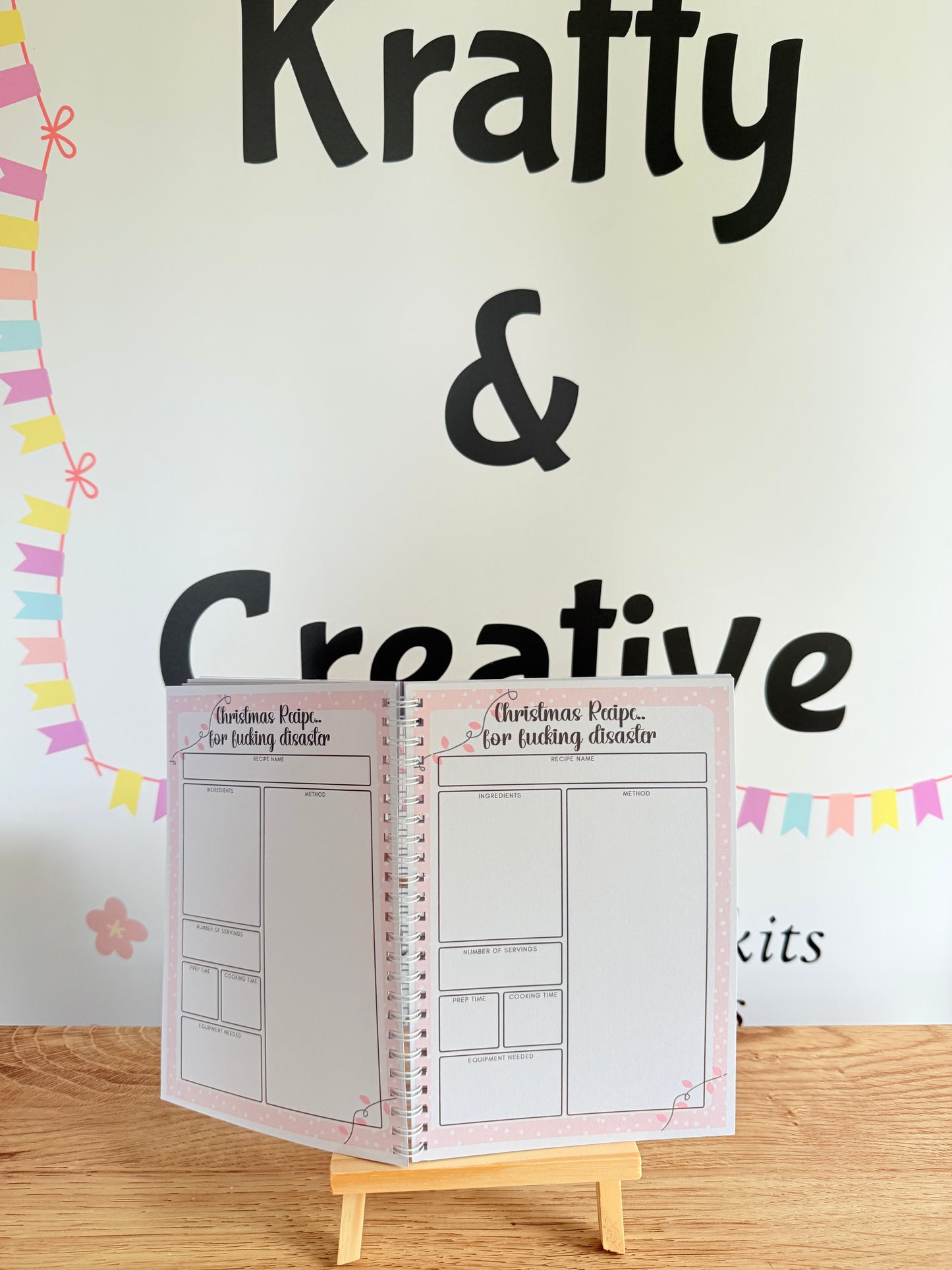 Sweary Christmas planner