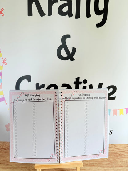 Sweary Christmas planner