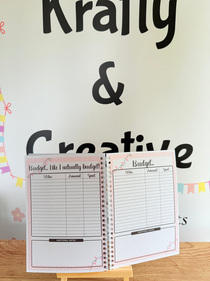 Sweary Christmas planner