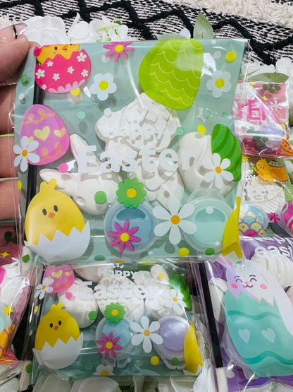 Paint your own small  Easter figures  - Activity set - Room decoration - Childrens Gifts - Gifts - Paintable - Painting - Easter bunny