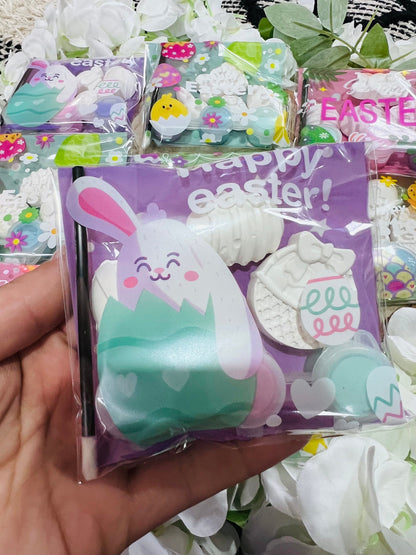 Paint your own small  Easter figures  - Activity set - Room decoration - Childrens Gifts - Gifts - Paintable - Painting - Easter bunny