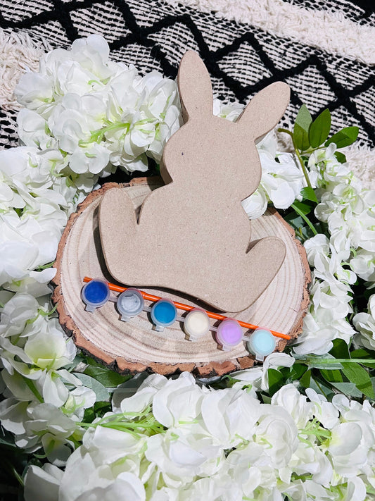 Paint your own 3D Easter bunny  - Activity set - Room decoration - Childrens Gifts - Gifts - Paintable - Painting - Easter bunny - egg hunt