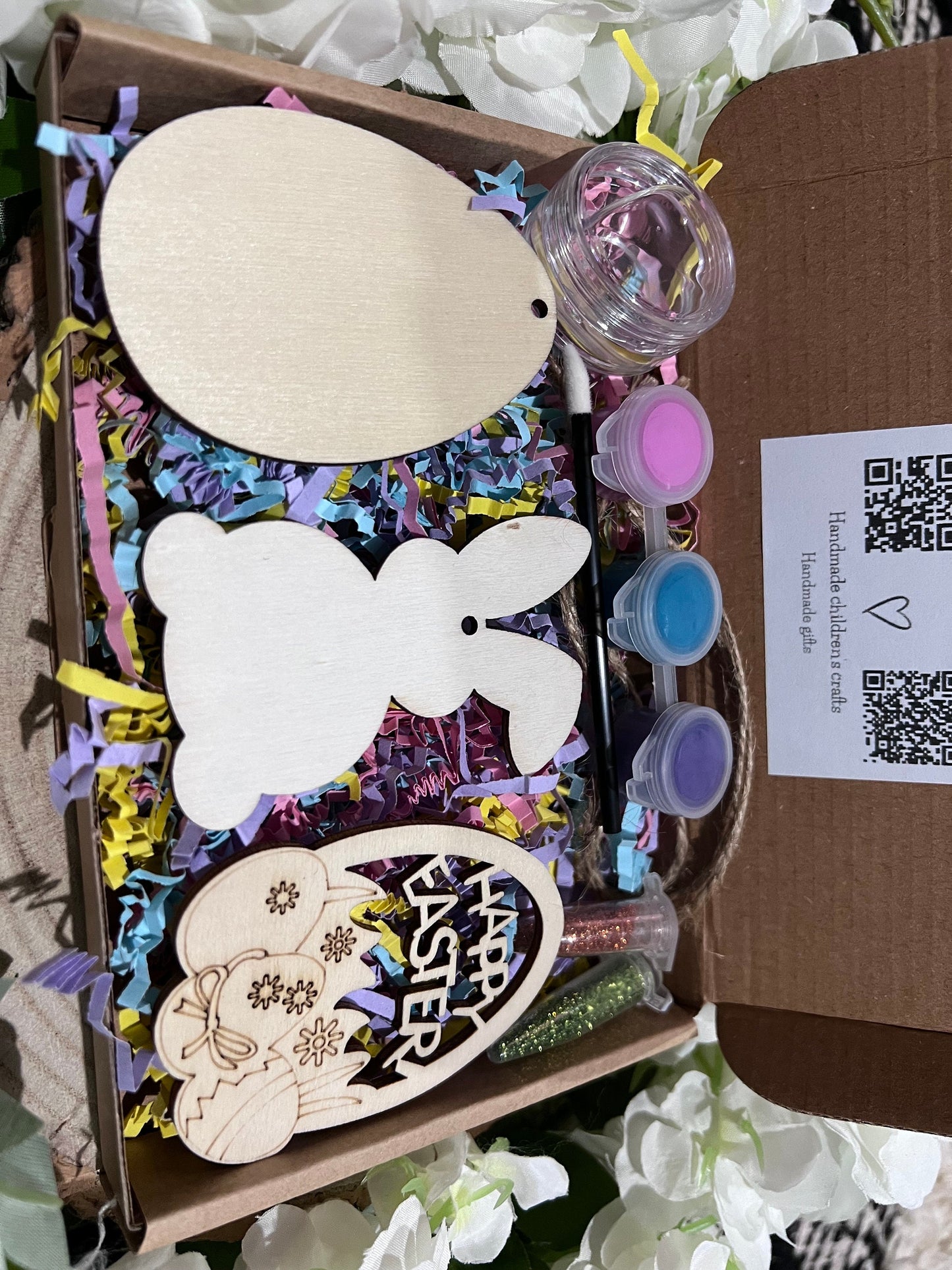 Paint your own Easter bunny - Activity set - Room decoration - Childrens Gifts - Gifts - Paintable - Painting - Easter bunny - egg hunt