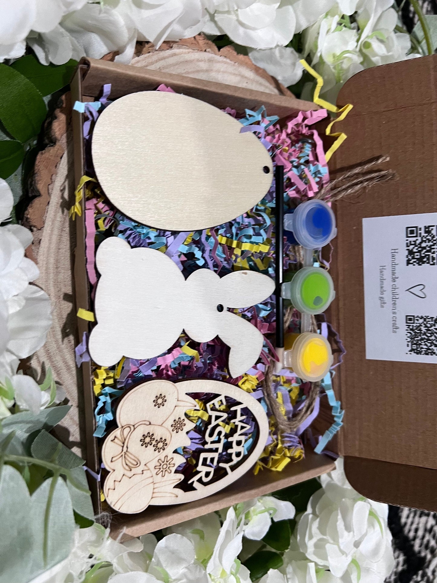 Paint your own Easter bunny - Activity set - Room decoration - Childrens Gifts - Gifts - Paintable - Painting - Easter bunny - egg hunt