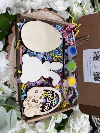 Paint your own Easter bunny - Activity set - Room decoration - Childrens Gifts - Gifts - Paintable - Painting - Easter bunny - egg hunt