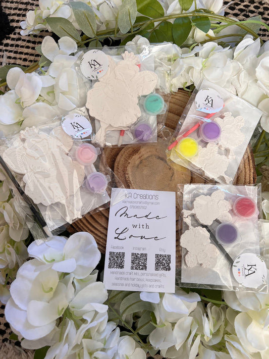 Paint your own plaster of Paris Fairy - Activity set - Room decoration - Childrens Gifts - Gifts - Paintable - Painting - Fairies - Party