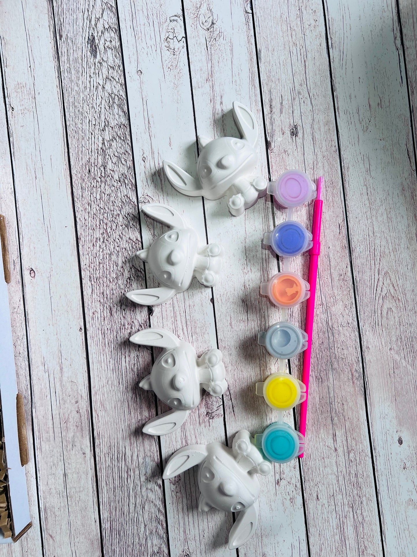 Stitch inspired plaster of paris craft box  - Activity set - Room decoration - Childrens Gift - Gifts - Paintable - Painting - Lilo & Stitch