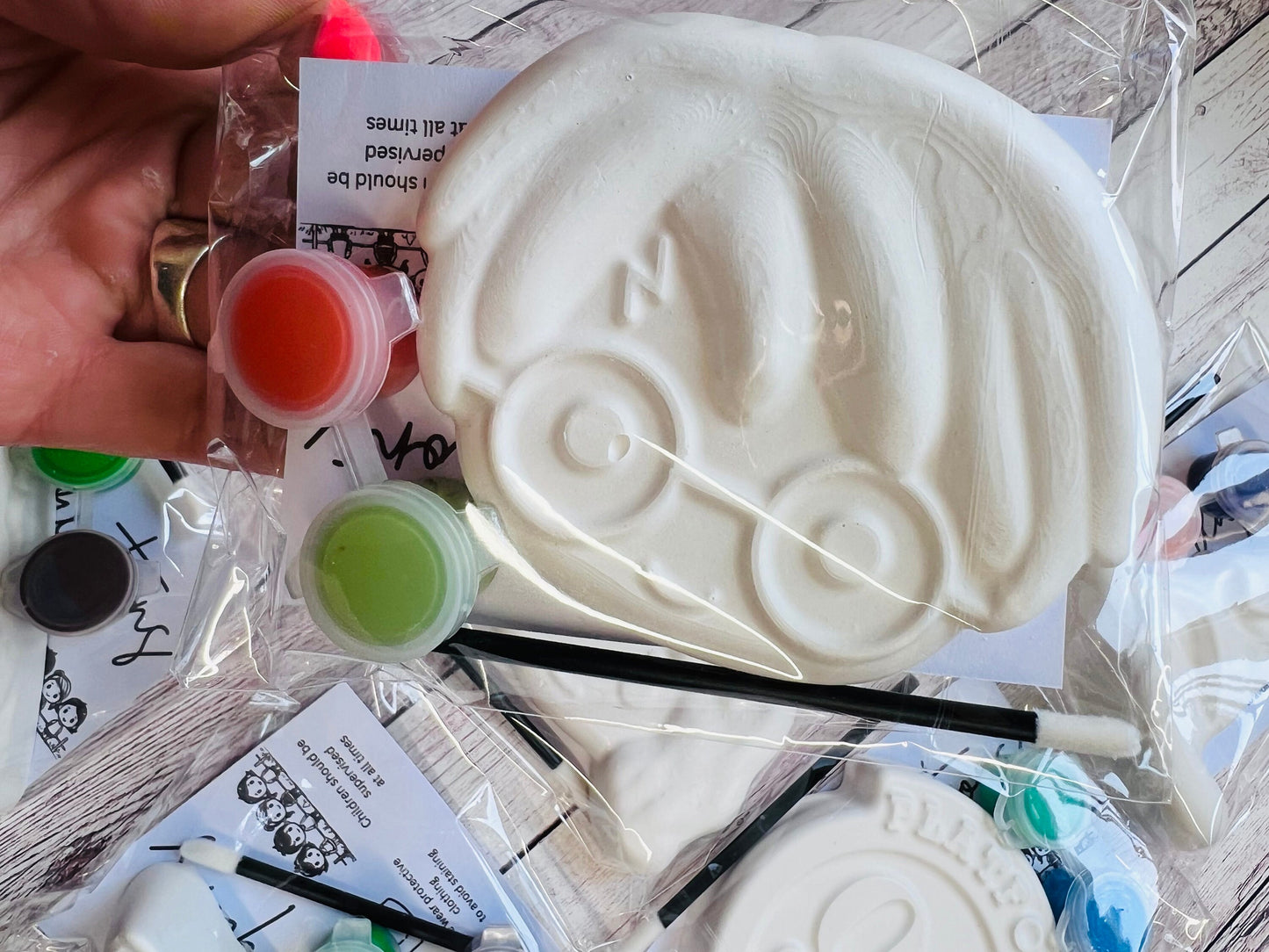Paint your own Harry Potter  inspired plaster of Paris Figure - Activity set - Room decoration - Childrens Gifts - Gifts - Painting