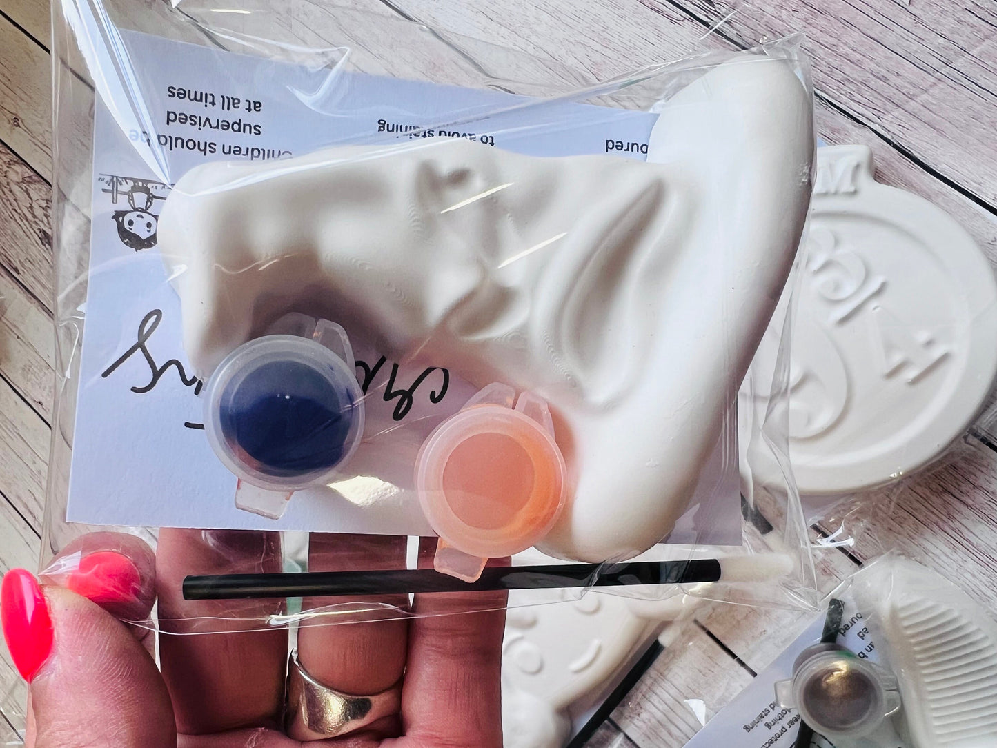 Paint your own Harry Potter  inspired plaster of Paris Figure - Activity set - Room decoration - Childrens Gifts - Gifts - Painting