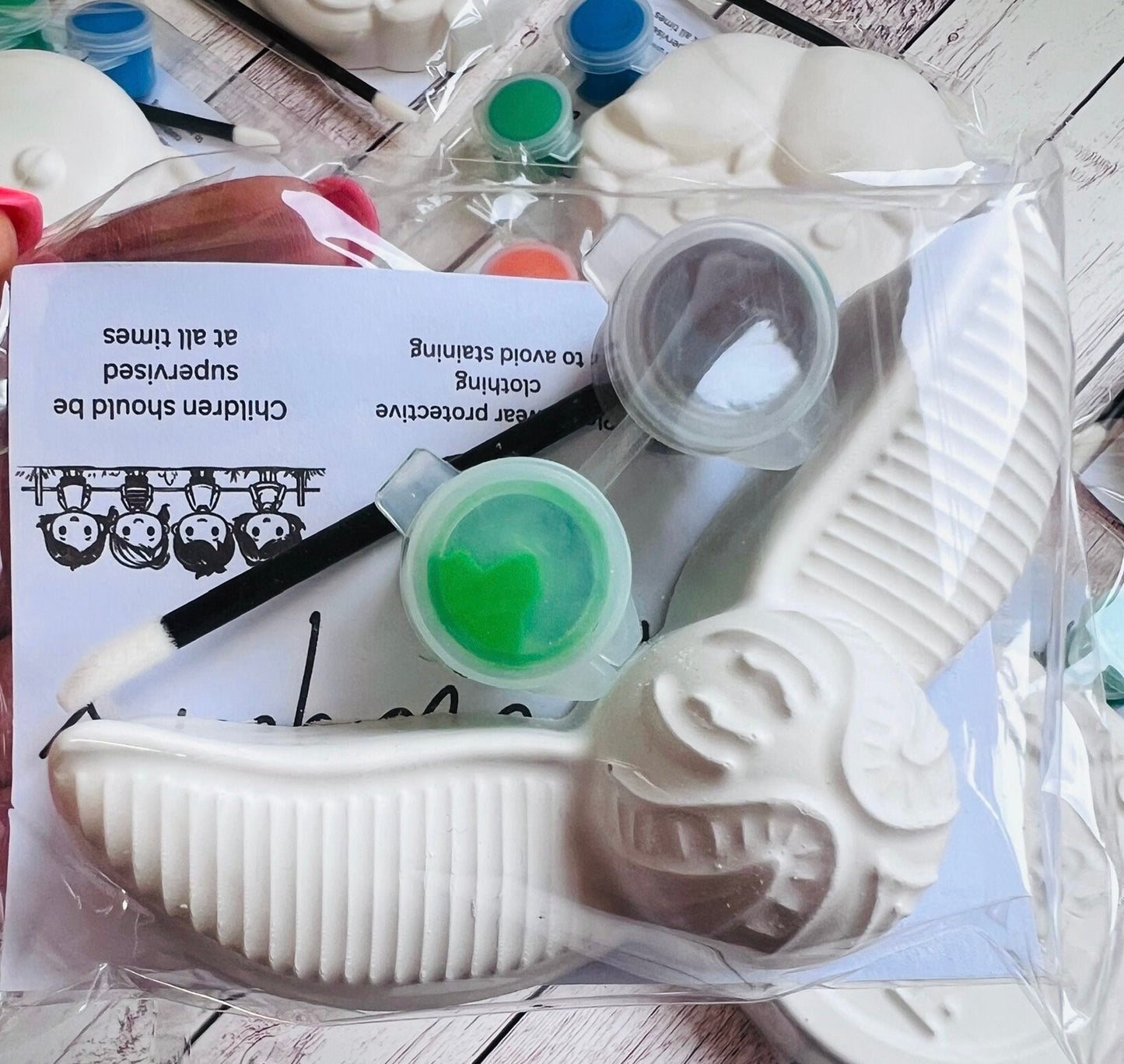 Paint your own Harry Potter  inspired plaster of Paris Figure - Activity set - Room decoration - Childrens Gifts - Gifts - Painting