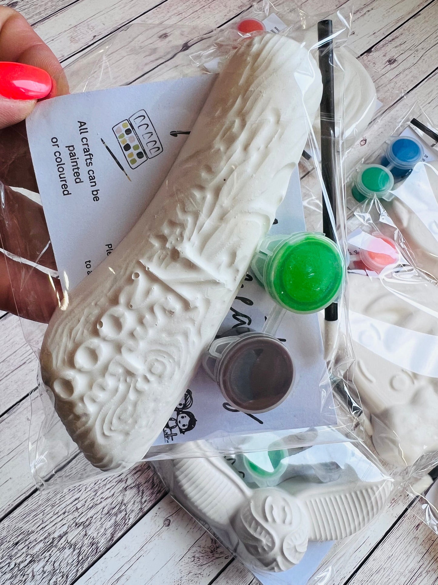 Paint your own Harry Potter  inspired plaster of Paris Figure - Activity set - Room decoration - Childrens Gifts - Gifts - Painting