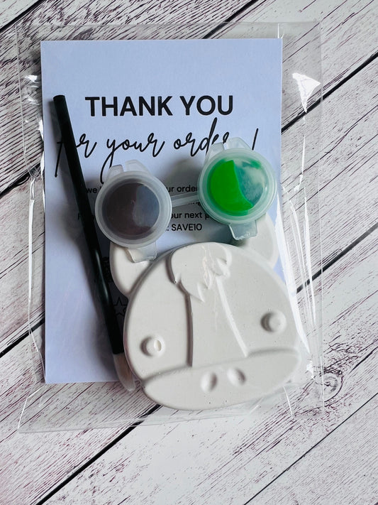 Paint your own plaster of Paris Horse inspired - Activity set - Childrens Gifts - Gift - Painting - Party favour - character gift