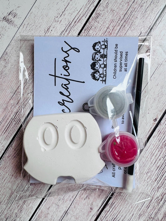 Paint your own plaster of Paris Mickey  inspired - Activity set - Childrens Gifts - Gift - Painting - Party favour - character gift